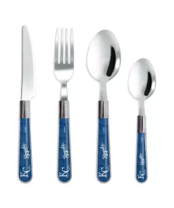 Sportsvault MLB 16-Piece Kansas City Royals Flatware Set (Service For 4)