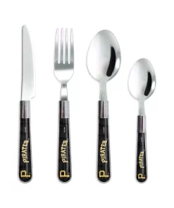 Sportsvault MLB 16-Piece Pittsburgh Pirates Flatware Set (Service For 4)