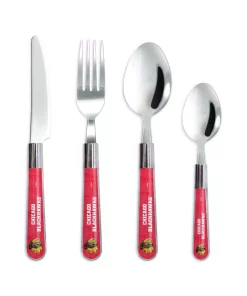 Sportsvault NHL 16-Piece Chicago Blackhawks Flatware Set (Service For 4)