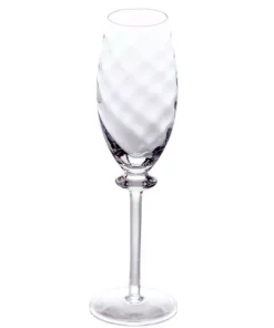 Drinkware Abigails Romanza Clear Optic Glass Flute