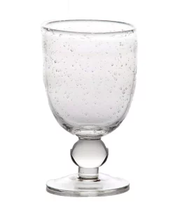 Drinkware Abigails St. Remy 2.75 In. D X 5 In. H Bubble Wine Glass (Set Of 4)