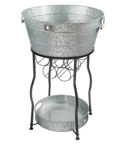 Bar Accessories Artland Oasis Galvanized XL Party Station