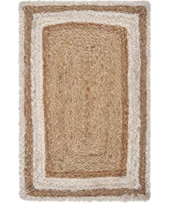 Table Linens & Kitchen Linens LR Home Toned 19 In. X 13 In. Bleach / Natural Jute Placemat (Set Of 4)