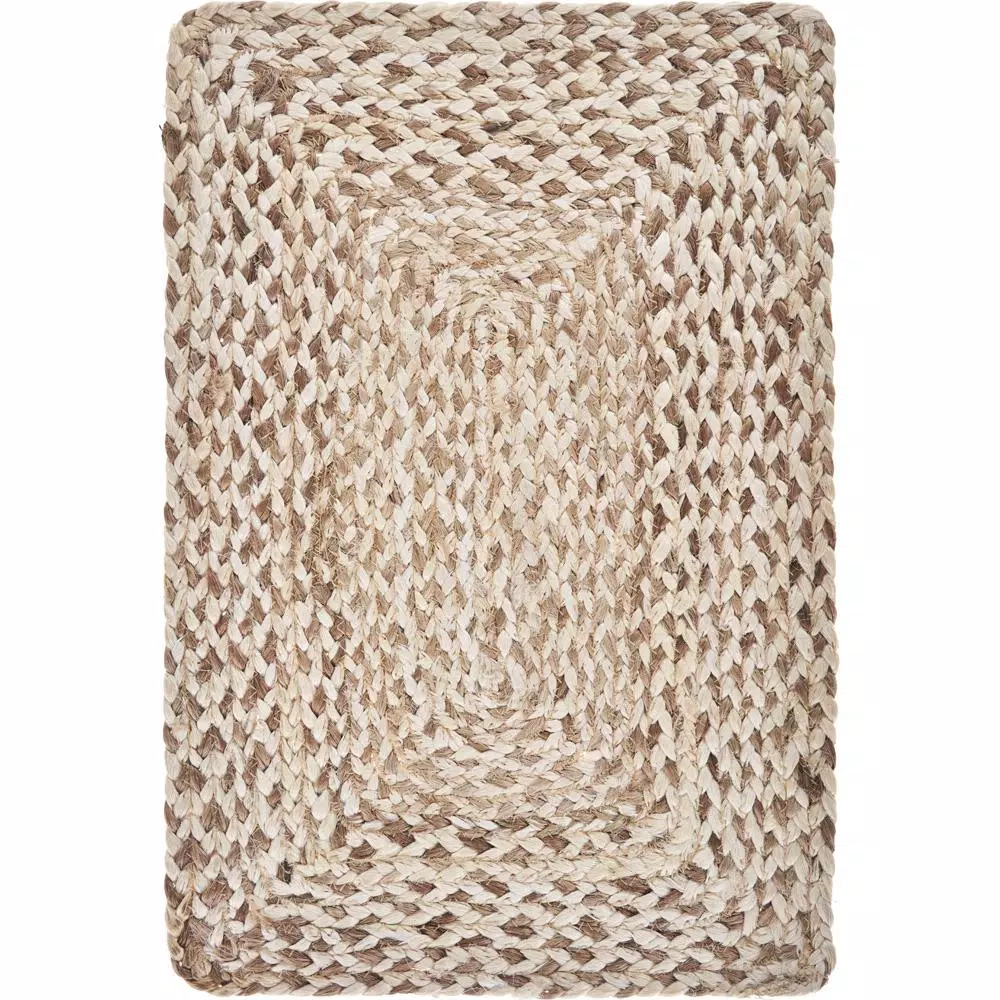 Table Linens & Kitchen Linens LR Home Woven Bleach / Natural 19 In. X 13 In. Jute Placemat (Set Of 4)