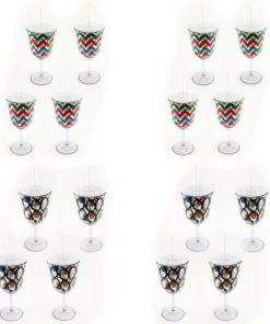 Drinkware BergHOFF CookNCo 13 Oz. Acrylic Wine Glasses (Set Of 16)