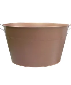 Bar Accessories Artland Oval Party Tub 20 Gal. With Handles Antique Copper