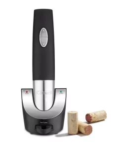Bar Accessories Cuisinart Electric Corkscrew Wine Opener With Vacuum Sealer