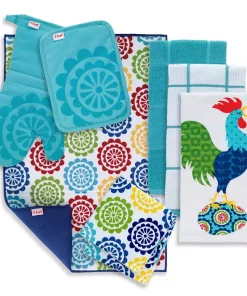 Table Linens & Kitchen Linens RITZ T-Fal Breeze Kitchen Textile Set (Set Of 8)