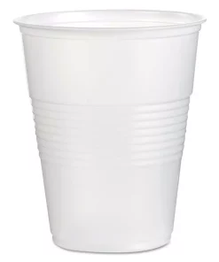 Disposable Tableware Boardwalk 16 Oz. Polypropylene Translucent Plastic Cold Cups (50/Bag, 20 Bags/Carton)