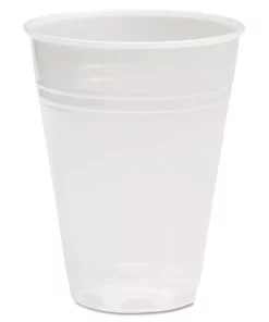 Disposable Tableware Boardwalk 7 Oz. Polypropylene Translucent Plastic Cold Cups (100-Bag, 25 Bags-Carton)