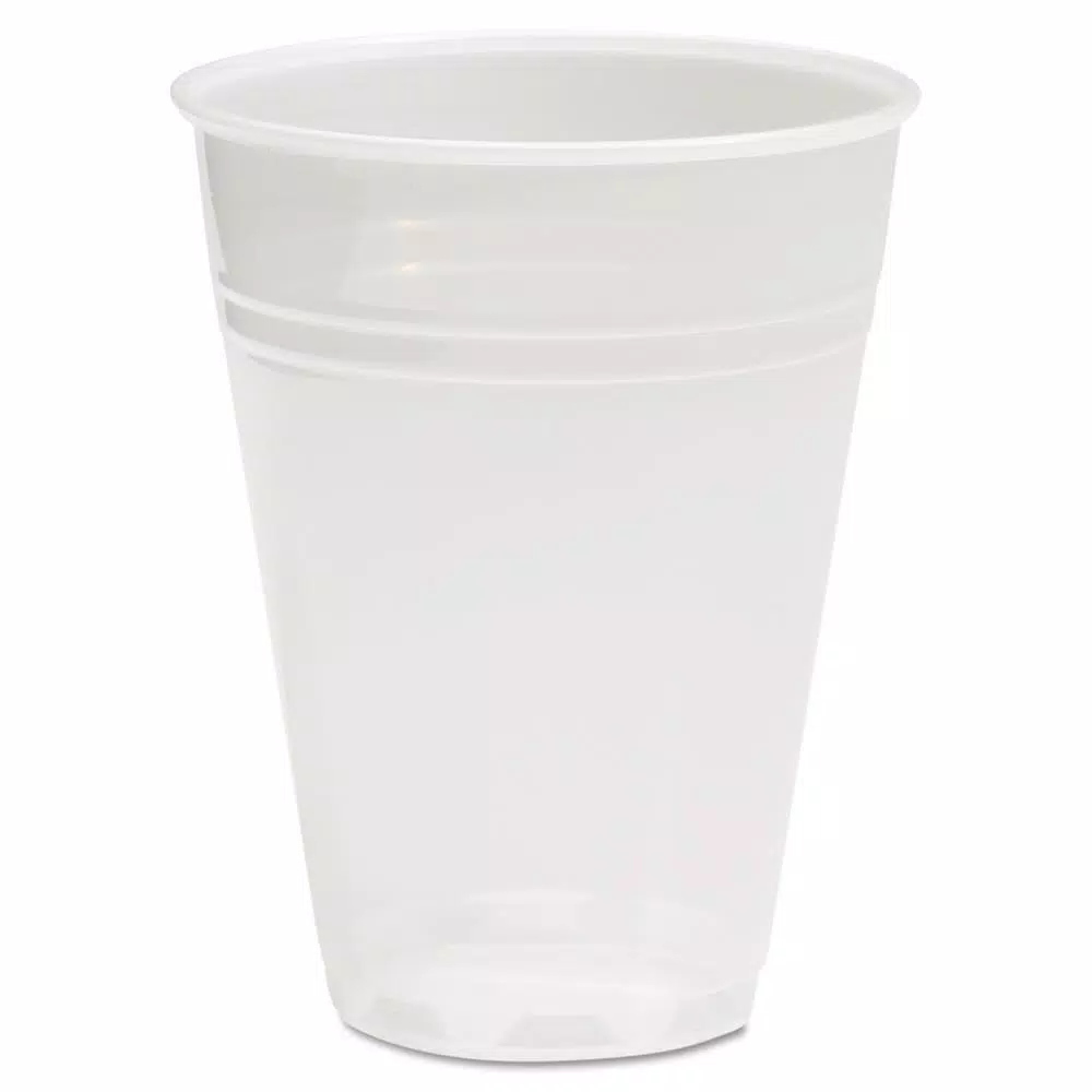 Disposable Tableware Boardwalk 7 Oz. Polypropylene Translucent Plastic Cold Cups (100-Bag, 25 Bags-Carton)