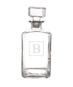 Bar Accessories Cathy’s Concepts Personalized Glass Decanter – B