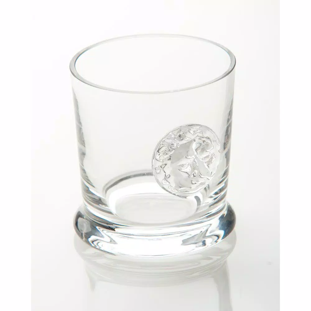 Drinkware Abigails Lionshead 10 Oz. 3.4 In. D X 3.75 In. H Double Old-Fashioned Glass (Set Of 4) - Image 3