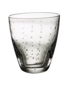 Drinkware Abigails Rain Drop 8 Oz. Clear Double Old-Fashioned (Set Of 4)