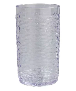 Drinkware Carlisle 16 Oz. SAN Plastic Pebble Optic Tumbler In Clear (Case Of 24)