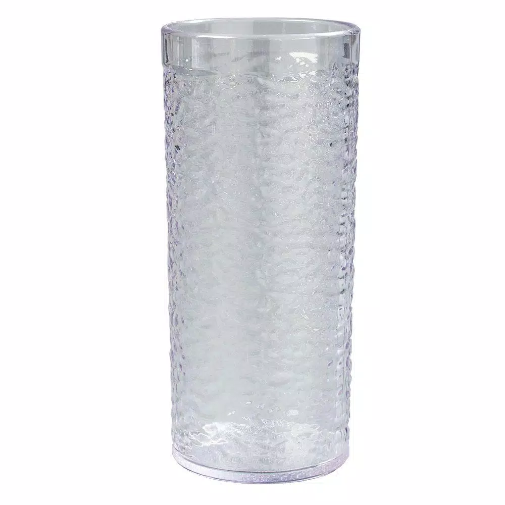 Drinkware Carlisle 20 Oz. SAN Plastic Pebble Optic Tumbler In Clear (Case Of 24)