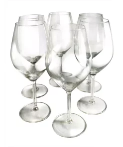 Drinkware Epicureanist Illuminati White Wine Glasses (Set Of 6)