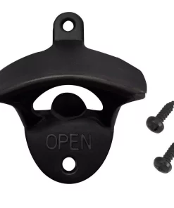 Bar Accessories Everbilt Bottle Opener In Black