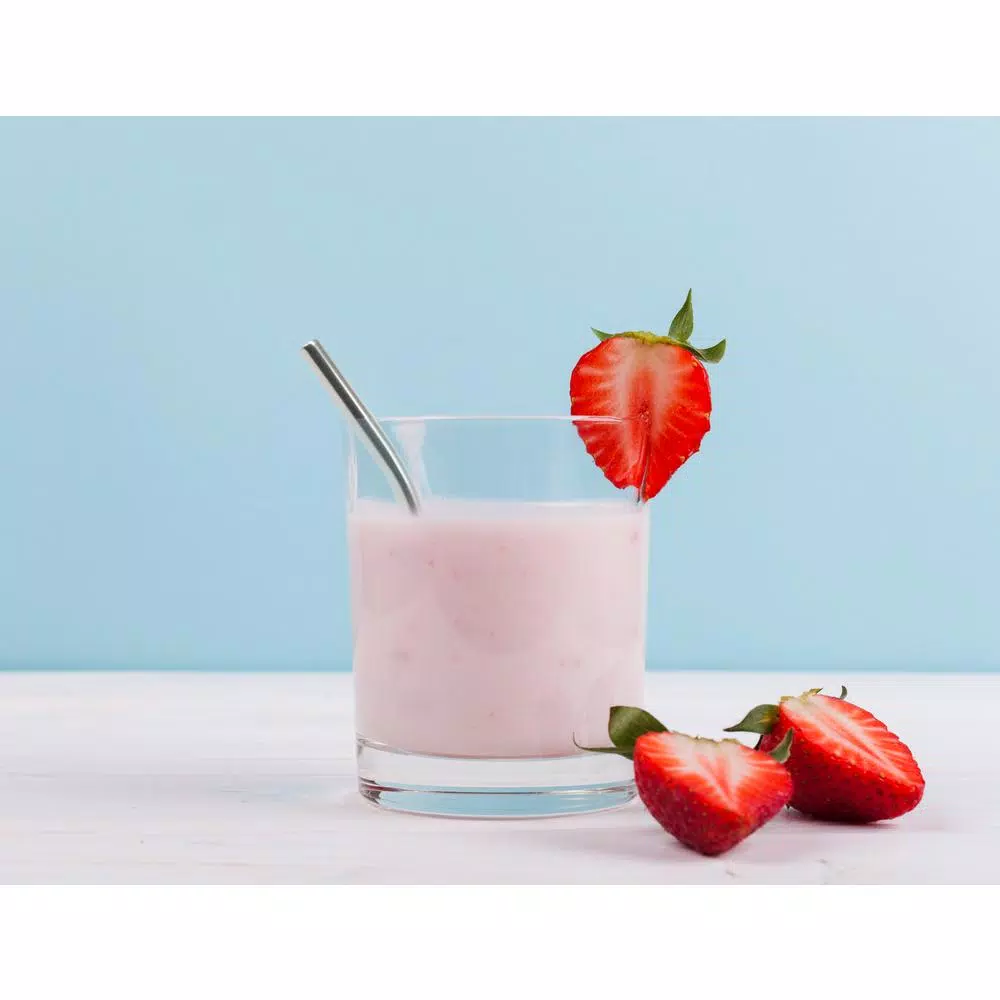 Disposable Tableware ExcelSteel 14 Pc Reusable Swirl Mini Straw Set W/ Cleaning Brushes - Image 5