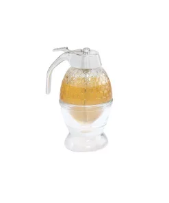 Bar Accessories Fox Run Clear Glass Honey Syrup Dispensers