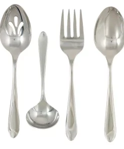 Flatware Ginkgo Linden 4-Piece Hostess Set