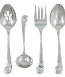 Flatware Ginkgo Sanibel Surf 4-Piece Hostess Set