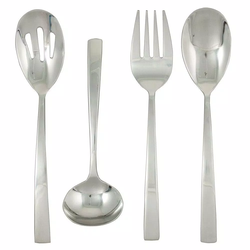 Flatware Ginkgo President 4-Piece Hostess Set