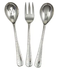 Flatware Ginkgo Shimmer 3-Piece Hostess Set