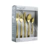 MegaChef Baily 20-Piece Gold Stainless Steel Flatware Set (Service For 4)