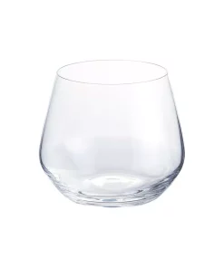 Drinkware Home Decorators Collection Genoa 18.5 Oz. Lead-Free Crystal Stemless Wine Glasses (Set Of 8)