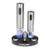 Bar Accessories KALORIK Stainless Steel Electric Wine Opener And Preserver Set