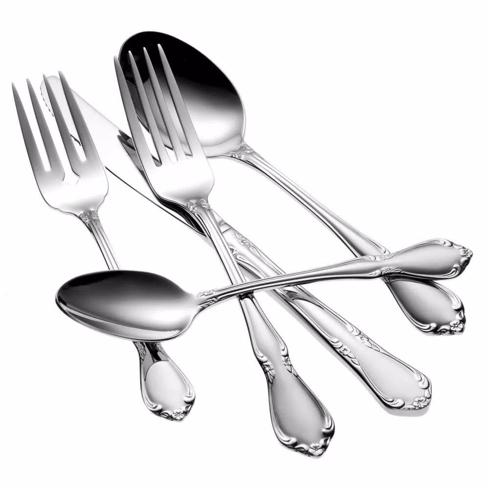 Flatware Oneida Chateau 18/8 Stainless Steel Tablespoon/Serving Spoons (Set Of 12) - Image 5