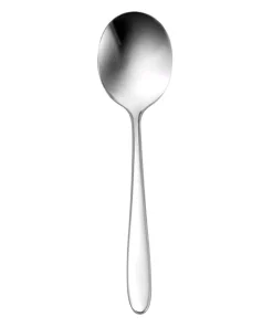 Flatware Oneida Mascagni II Silver 18/0 Stainless Steel Round Bowl Soup Spoon (12-Pack)