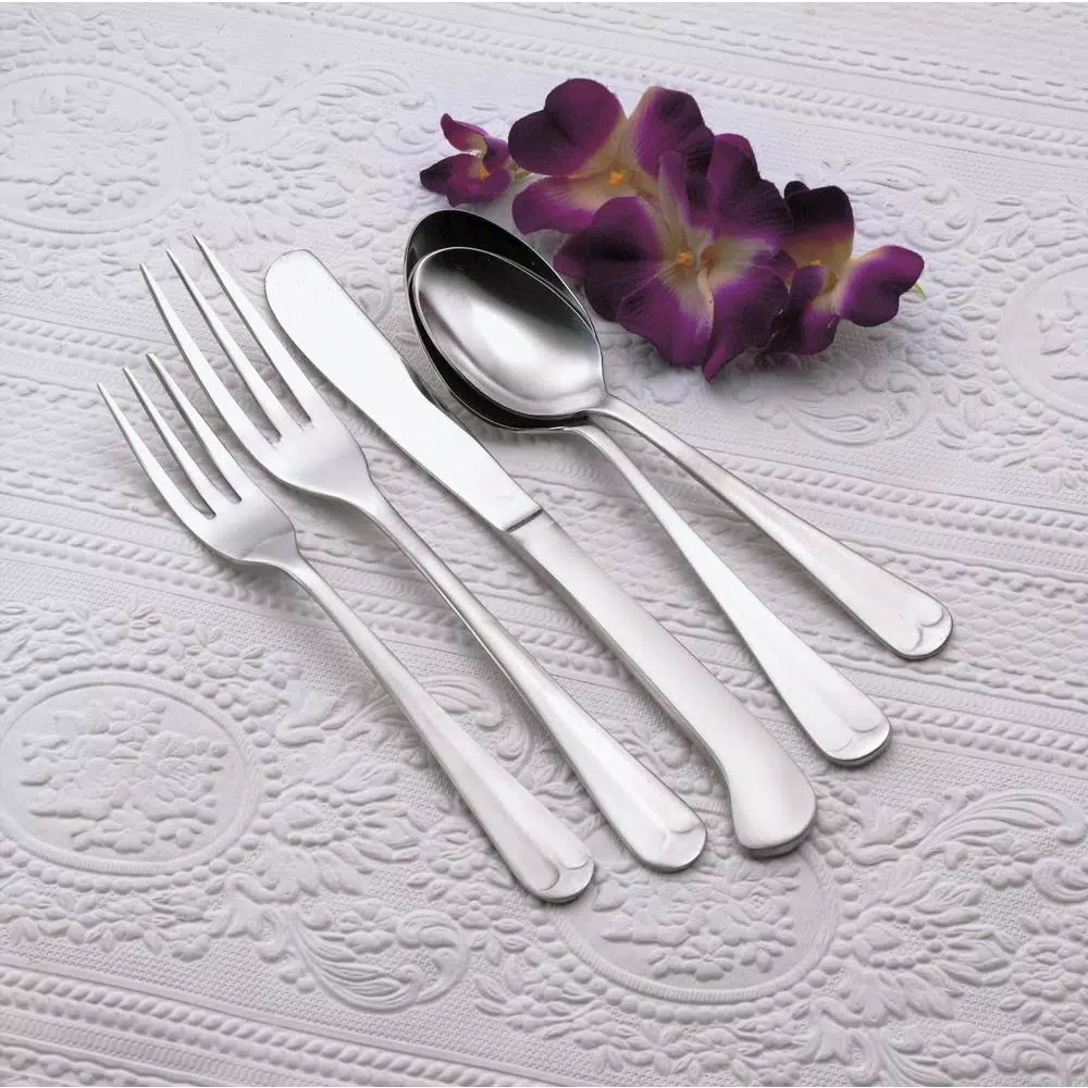 Flatware Oneida Old English 18/0 Stainless Steel Teaspoons (Set Of 36) - Image 4