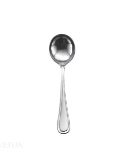 Flatware Oneida New Rim II 18/0 Stainless Steel Round Bowl Soup Spoons (Set Of 12)