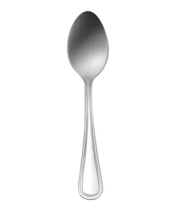 Flatware Oneida New Rim Silver 18/10 Stainless Steel Euro Teaspoon (12-Pack)