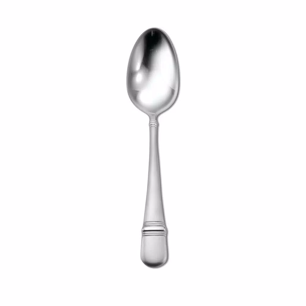 Flatware Oneida Satin Astragal Oval Bowl Soup/Dessert Spoons 18/10 Stainless Steel (Set Of 12)