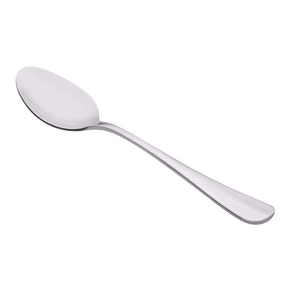 Flatware Oneida Baguette Silver 18/10 Stainless Steel A.D. Coffee Spoon (12-Pack) - Image 3