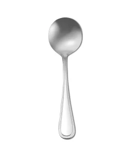 Flatware Oneida Pearl 18/10 Stainless Steel Round Bowl Soup Spoons (Set Of 12)