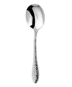 Flatware Oneida Ivy Flourish 18/10 Stainless Steel Teaspoons, European Size (Set Of 12)