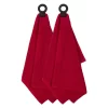 Table Linens & Kitchen Linens RITZ Hook And Hang Paprika Woven Cotton Pattern Kitchen Towel (Set Of 2)