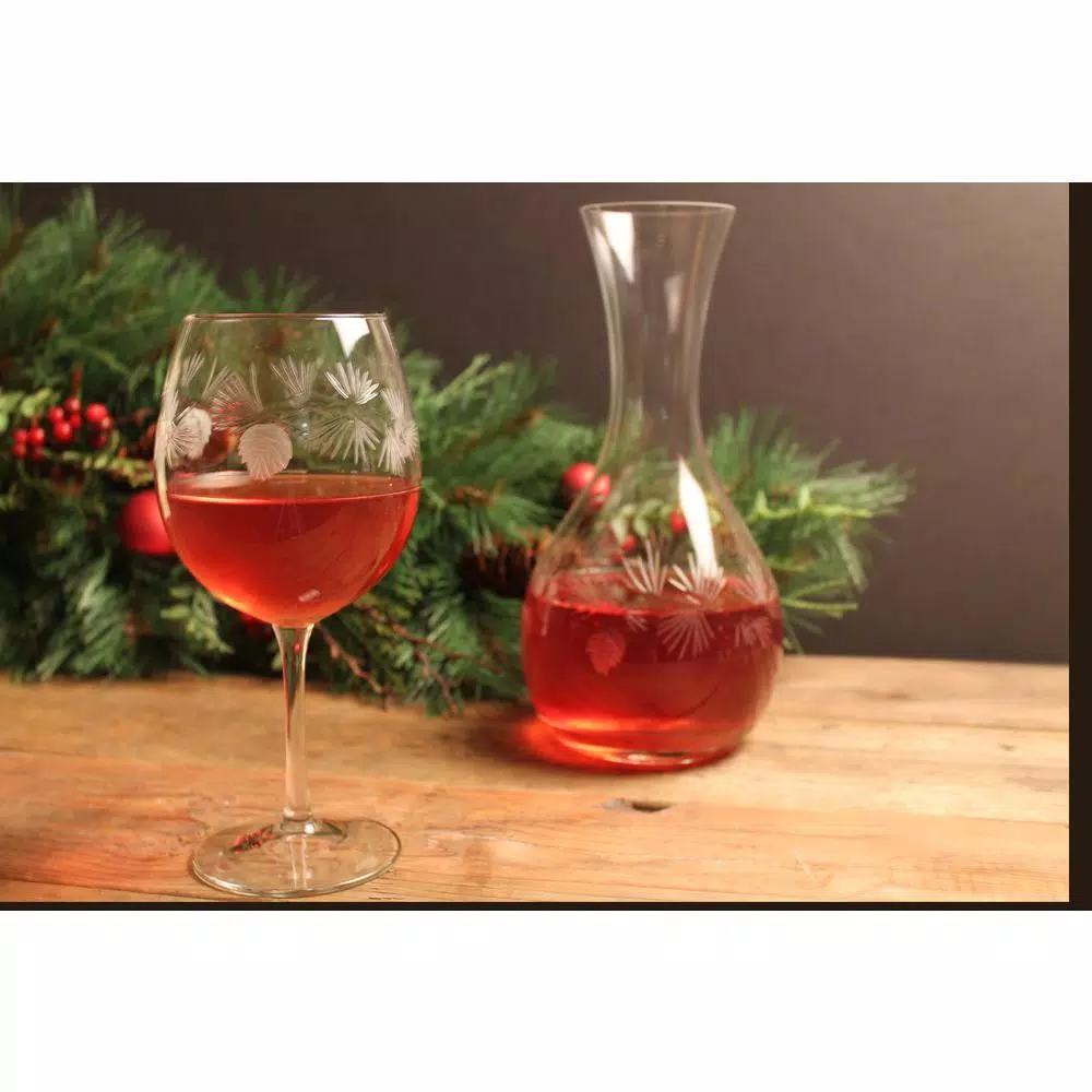 Drinkware Rolf Glass Icy Pine 18 Oz. Clear Balloon Wine (Set Of 4) - Image 4