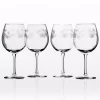 Drinkware Rolf Glass Icy Pine 18 Oz. Clear Balloon Wine (Set Of 4)