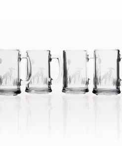 Drinkware Rolf Glass Heron 16 Oz. Beer Mug (Set Of 4)