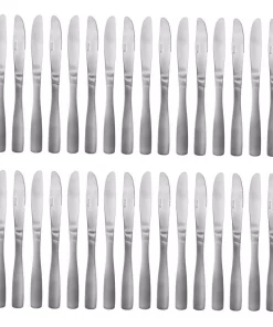 Flatware Gibson Home Classic Profile 36-Piece Stainless Steel Dinner Knife Set (Service For 36)