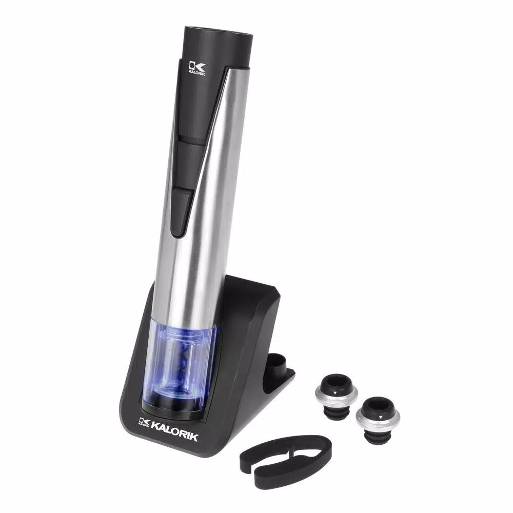 Bar Accessories KALORIK Electric Wine Opener With Vacuum Sealer