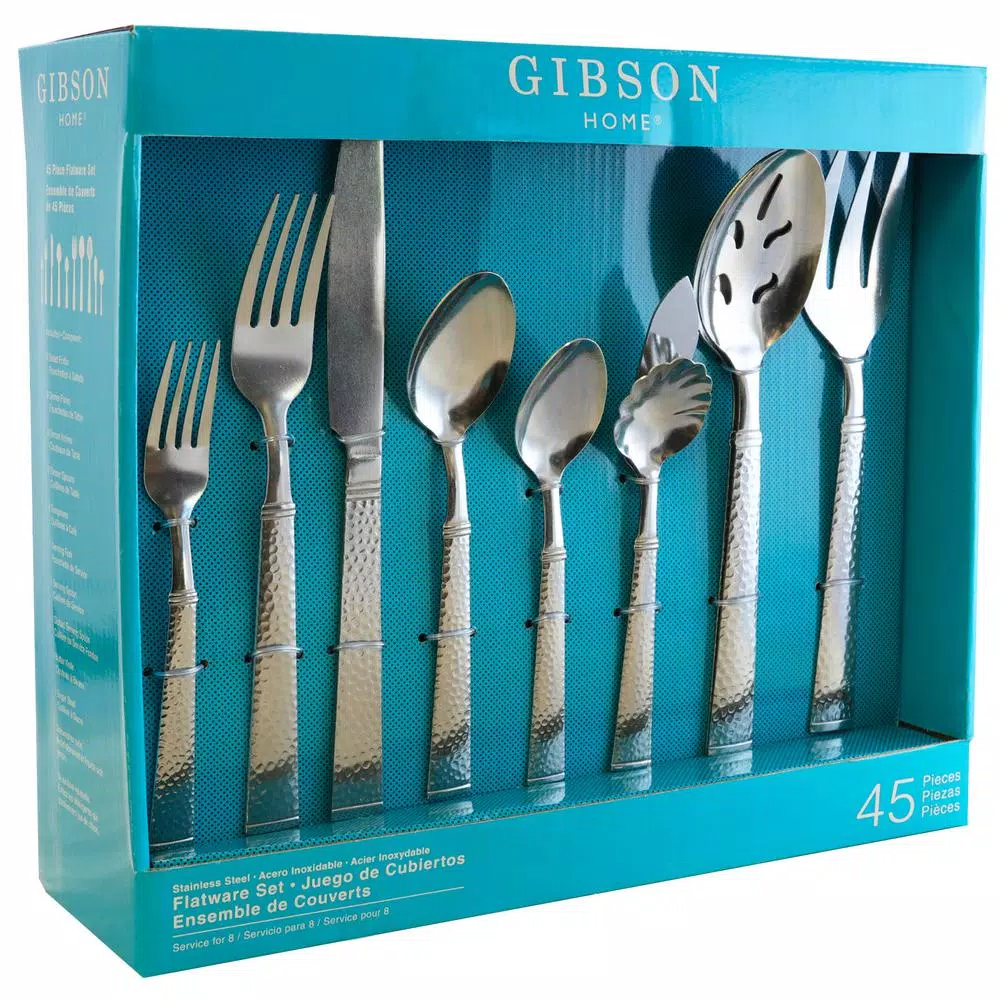 Gibson Home Prato 45-Piece Flatware Set (Service For 8) - Image 4