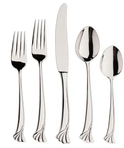Flatware Ginkgo Leaf 20-Piece Service For 4