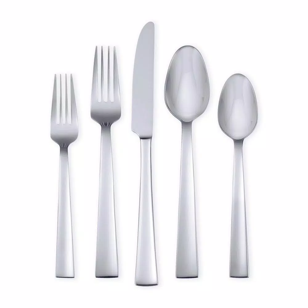 Oneida Madison Avenue 45-Piece Silver 18/0 Stainless Steel Flatware Set (Service For 8)