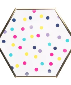 Dinnerware Sugar Plum Party Dinner Plate Confetti (16-Piece)